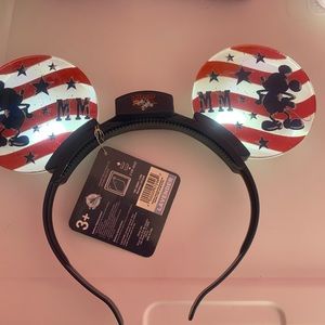 Mickey Mouse Disney Parks light up ears All American